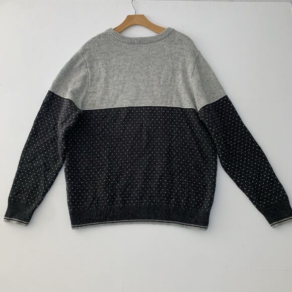 LANDS' END Men's L‎ Lighthouse Hunter's Star Crewneck Sweater - Picture 3 of 7